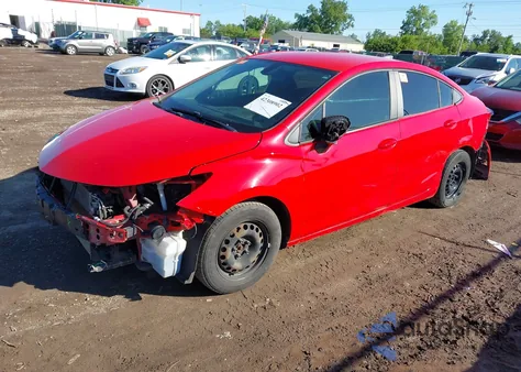 2019 Chevrolet Cruze Cvt (Fleet Orders Only) из США, поврежденный, VIN 1G1BJ5SM4K7102066